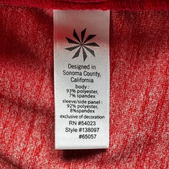 Athleta Running Wild Mix Crew Long Sleeve Scoop-neck Top Thumbholes XS - Picture 7 of 15